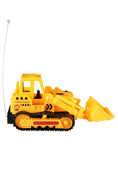 CanEm Oyuncak Uzaktan Kumandalı Ileri-geri Dozer Iş Makinesi 3 Yaş