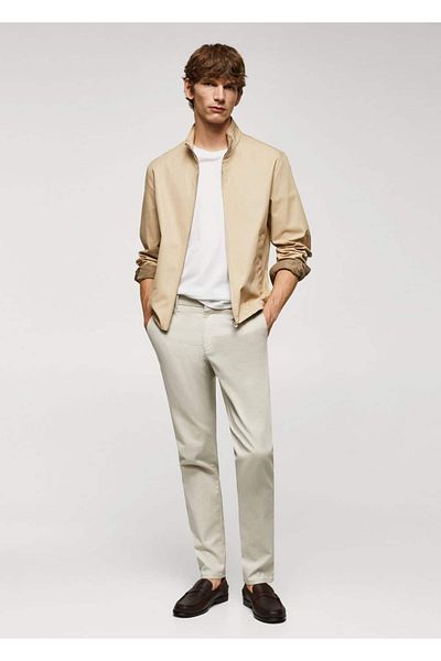MANGO Man Slim fit serj chino kalhoty