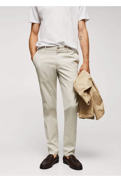 MANGO Man Slim fit serj chino kalhoty