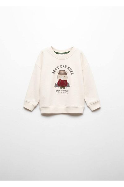 MANGO Baby Sweatshirt with picture print
