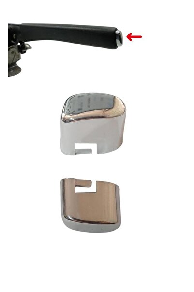 ZETOTO Peugeot 307 uyumlu  El Fren Tabanca Düğmesi Krom 470198