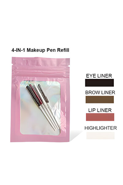 NUNUKO 4 In 1 Makyaj Kalemi Yedek Uçları (4'LÜ MAKYAJ KALEMİ UCU)