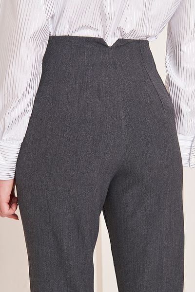 KAROL Flat Trousers - Carrot Model