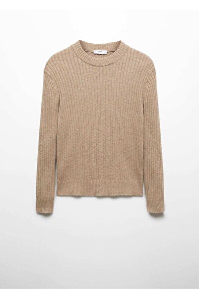 MANGO Man Yün Karışımlı Fitilli Kazak