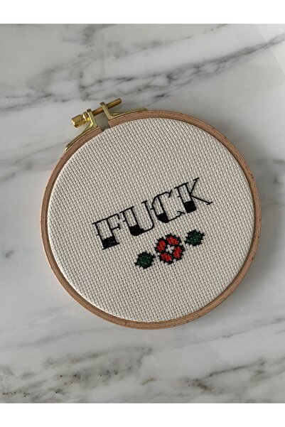 DEAR HOME Kaneviçe Nakış Kasnak Pano