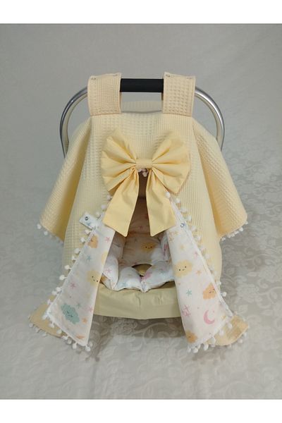 Wenaris DOUBLE SIDED Stroller cover, Stroller cushion, Stroller sheet, 3 pieces
