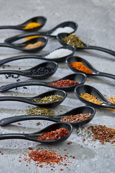 ŞAKİLATA CONCEPT 36 Black Serving and Spice Spoons - Breakfast Honey Spoon Sugar Jam Serving Spoon