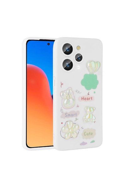 ZM STORE حافظة متوافقة مع هاتف Xiaomi Redmi 12 مع غطاء سيليكون لامع لألعاب ال...