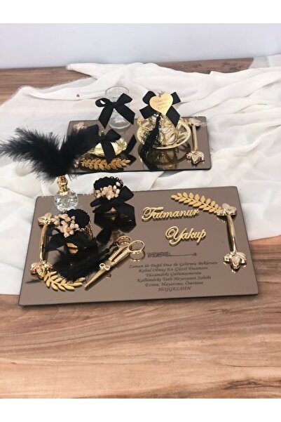 Masalsı Concept Söz Tepsisi Nişan Tepsisi Yüzük Tepsisi Kız İsteme Tepsisi Ma...