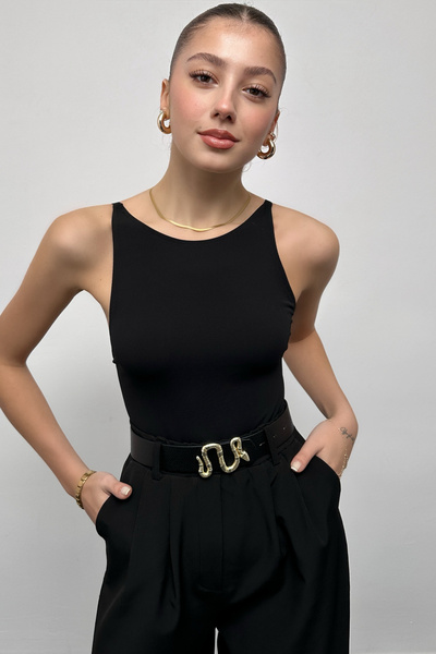 LİA KEMER Kadın Yılan Desenli Tokalı Kemer Bel Kemeri Ceket Kemeri Elbise Kem...