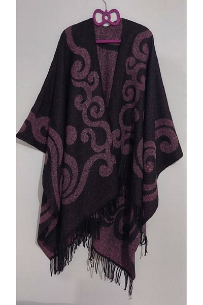 Forum Fashion Double Sided Thick Mother Shoulder Scarf Shawl Poncho