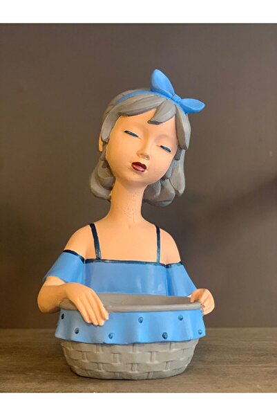 By Ari Ev Dekorasyon Sepetli Kız Biblo Bb195-10