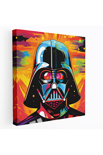 PaintedAnarchy لوحة قماشية من Darth Vader وStar Wars - لوحة فنية جدارية من ال...