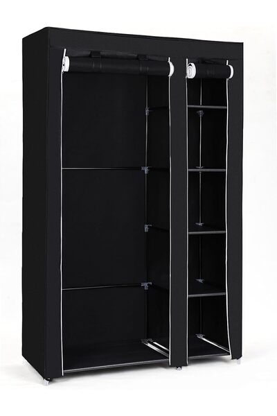 Store Kumaş Dolap, Elbise Dolabı, Katlanır Dolap, Elbise Çubuklu Kamp Dolabı,...