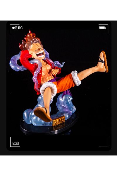 Fillikutum Anime One Piece D Luffy Action Figure Gear 5 Monkey D Luffy Figure 20 Cm