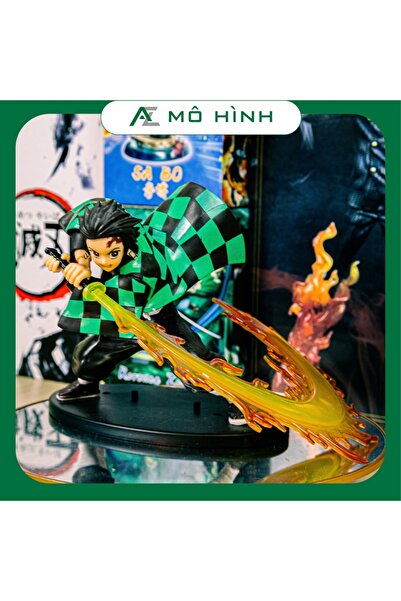 Fillikutum Demon Slayer Aksiyon Figürü İblis Avcısı Tanjiro Kamado Kimetsu No Yaiba Figür 15 Cm