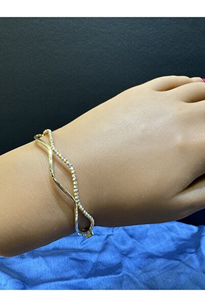 Arpaş 14 Ayar İtalyan Dorikalı Kelepçe Bilezik