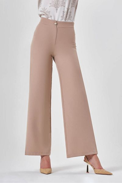 Mizalle Double Beige Trousers