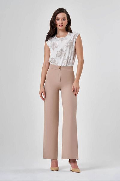 Mizalle Double Beige Trousers
