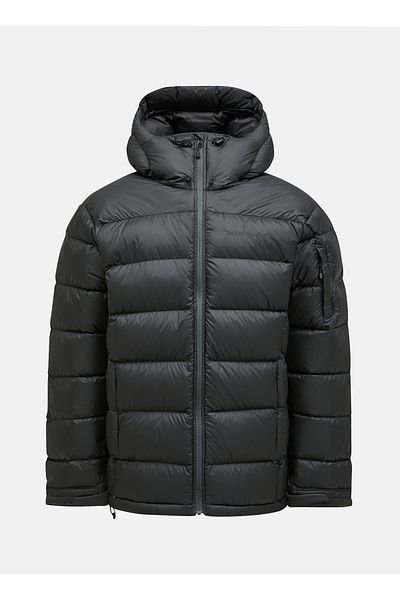 Peak Performance Dark Green Men's Hood Collar Coat G79634050_M Frost Down Jacket