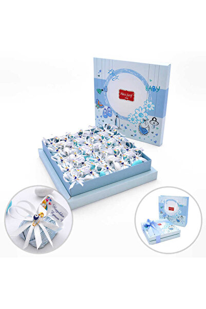 Hacı Şerif Erkek Dekorlu Boncuk Bebek Çikolatası