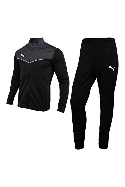 Puma Individualrise Tracksuit Erkek Eşofman Takımı Siyah 65753403