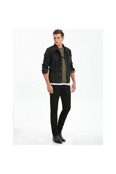 Ltb Santino Y Vintage Black Wash Чоловічий джинсовий піджак