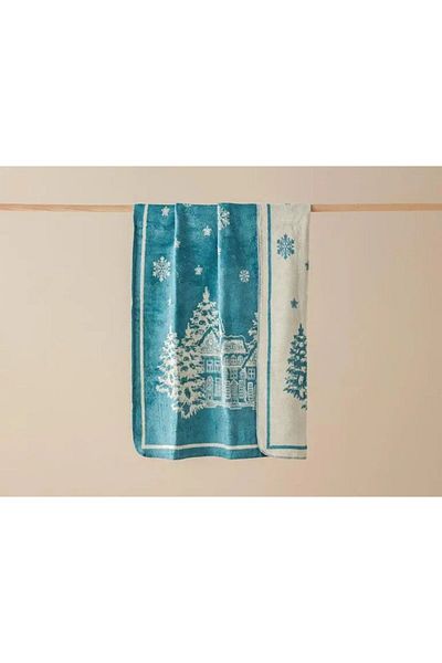 madamemuko Madame Muko Acrylic Christmas TV Blanket 130x170 cm - GREEN