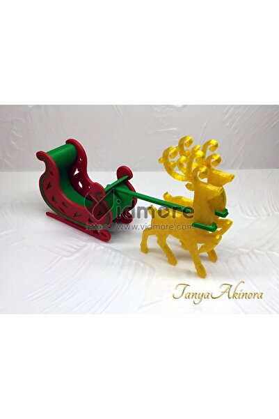 5D DESİGN YILBAŞI GEYİKLİ KIZAK