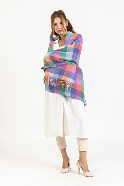 LadyColor Екологічний вовняний плеч-шаль - 70x200 см - Міцний акрил