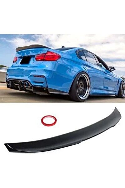 HYM TUNİNG Bmw F30 Psm Spoiler Piano Black, Abs Plastik Ithal, Bagaj Spoiler, 2012 2017 Uyumlu