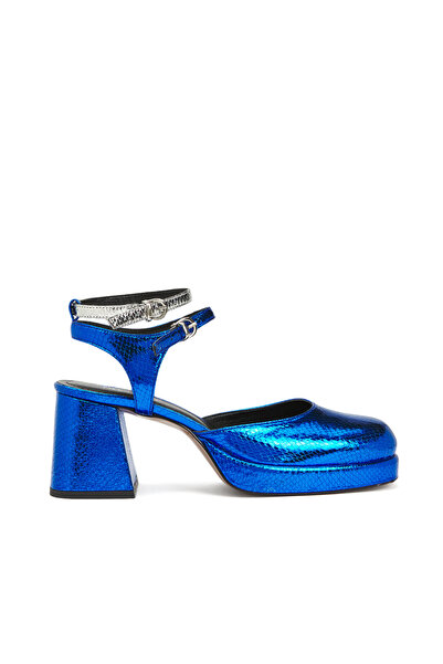 Dıvarese Mavi Kadın Stiletto