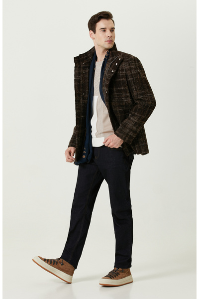 Network Normal Bel Lacivert Denim Pantolon