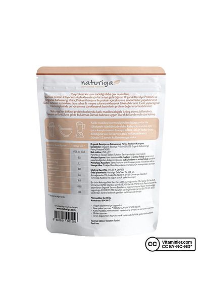 Naturiga 250 Gr Pure Protein Mix