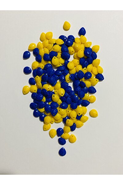 Öztürk Mărgele de lacrimă din plastic brodate manual. 25 g. 195 buc