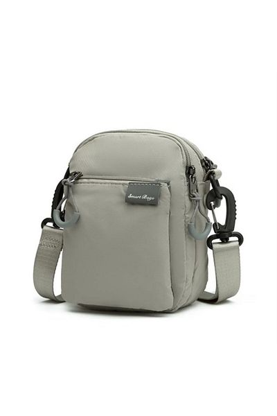 whitetiger Smart Bags 3147 Mini Geantă Crossbody Unisex Gri deschis