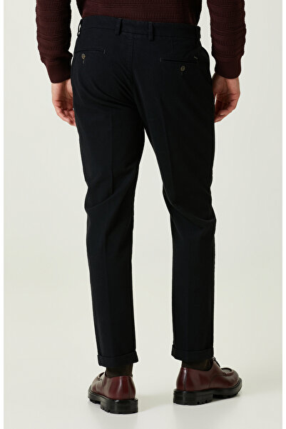 Network Yan Cepli Lacivert Pantolon