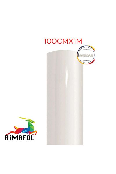 RİMAFOL GLOSSY WHITE Cabinet cover foil 100cmx1m