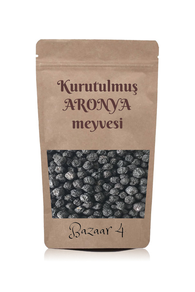 BAZAAR 4 Aronya Meyvesi - Aronia Kurutulmuş 600 gr