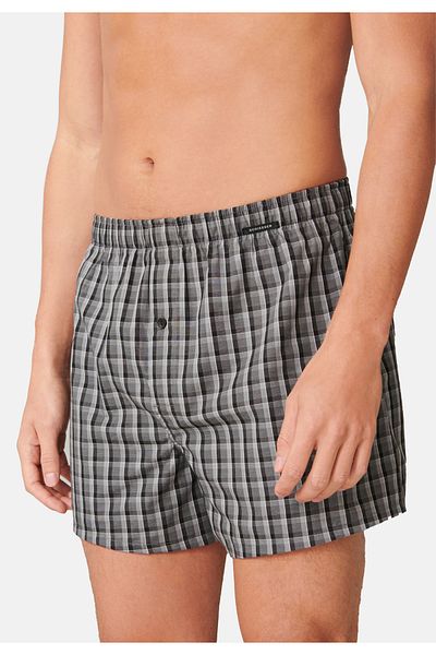 Schiesser 2er-Pack Web-Boxershorts