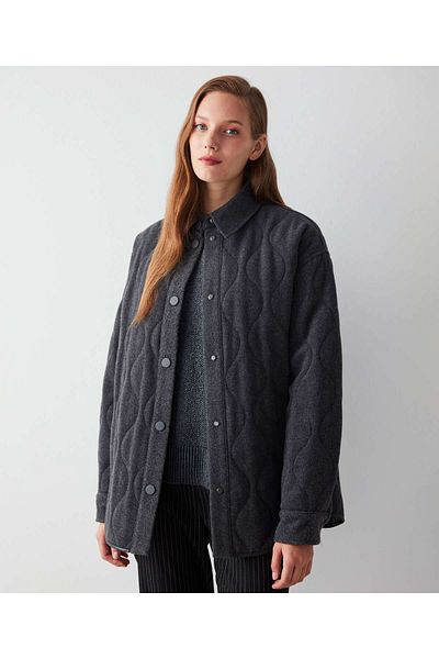 İpekyol Women's Anthracite Coat