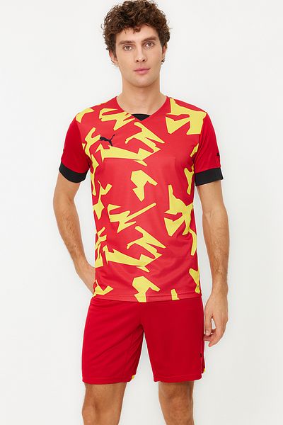 Puma FCAT Home Jersey Chili Pepper-Cyber Yell
