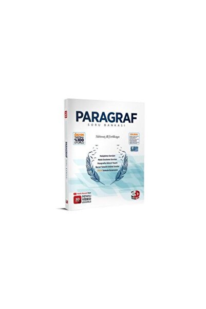 3D Yayınları 2025 Paragraf Soru Bankası