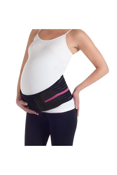 Owli Ζώνη υποστήριξης εγκυμοσύνης Bamboo Premium 2 σε 1 Μαύρη S/m