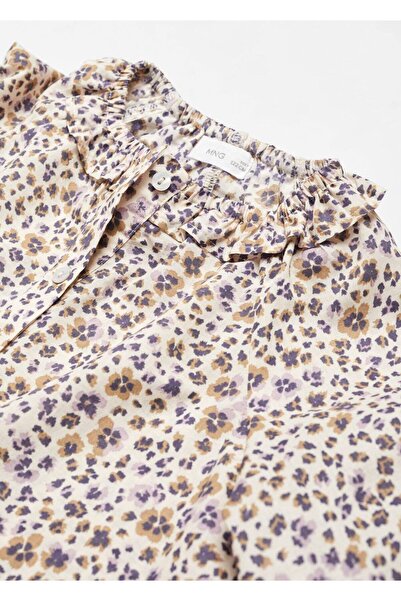 MANGO Kids Ecru Blouse for Kids