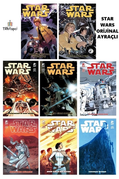 Çizgi Düşler Star Wars - Cilt (Çizgi Roman) Set (2 3 4 5 6 7 8 9)