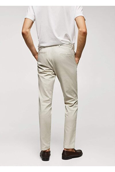 MANGO Man Dar kesim serj chino pantolon