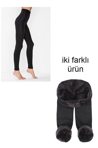 Tutku Thermal Bottom AND PLUSH TIGHTS SET