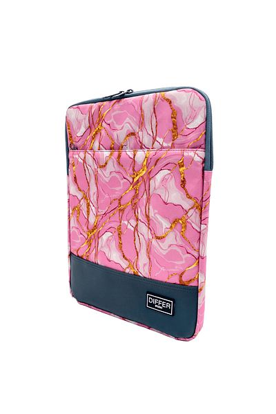 Differ Studio 13-14'' Inch Pink Marble Pattern Unisex Laptop/macbook/computer/notebook Case/bag