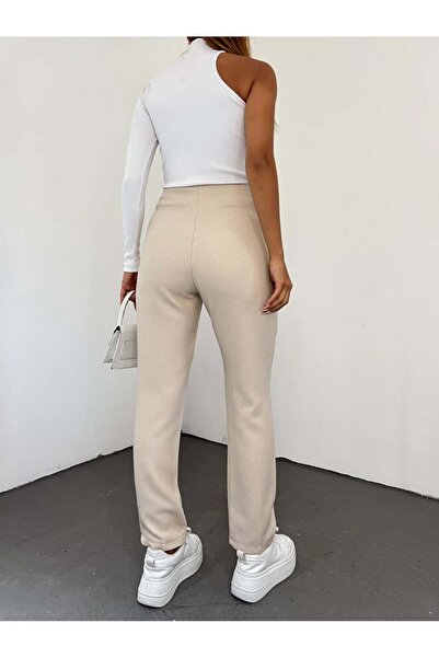 Mekafashion Pantolon 23407 TAŞ RENGİ